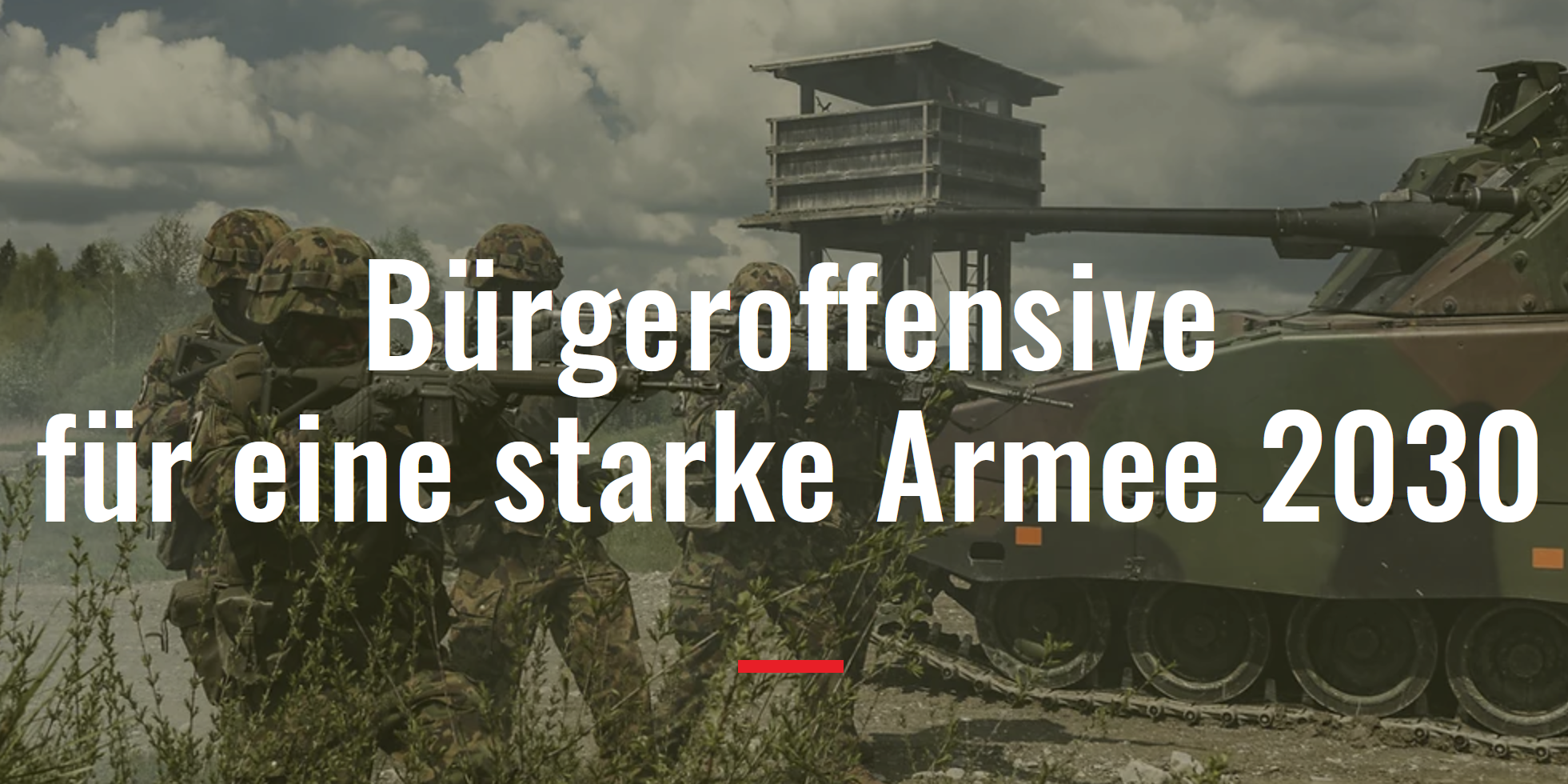 BÜRGEROFFENSIVE FÜR EINE STARKE ARMEE 2030